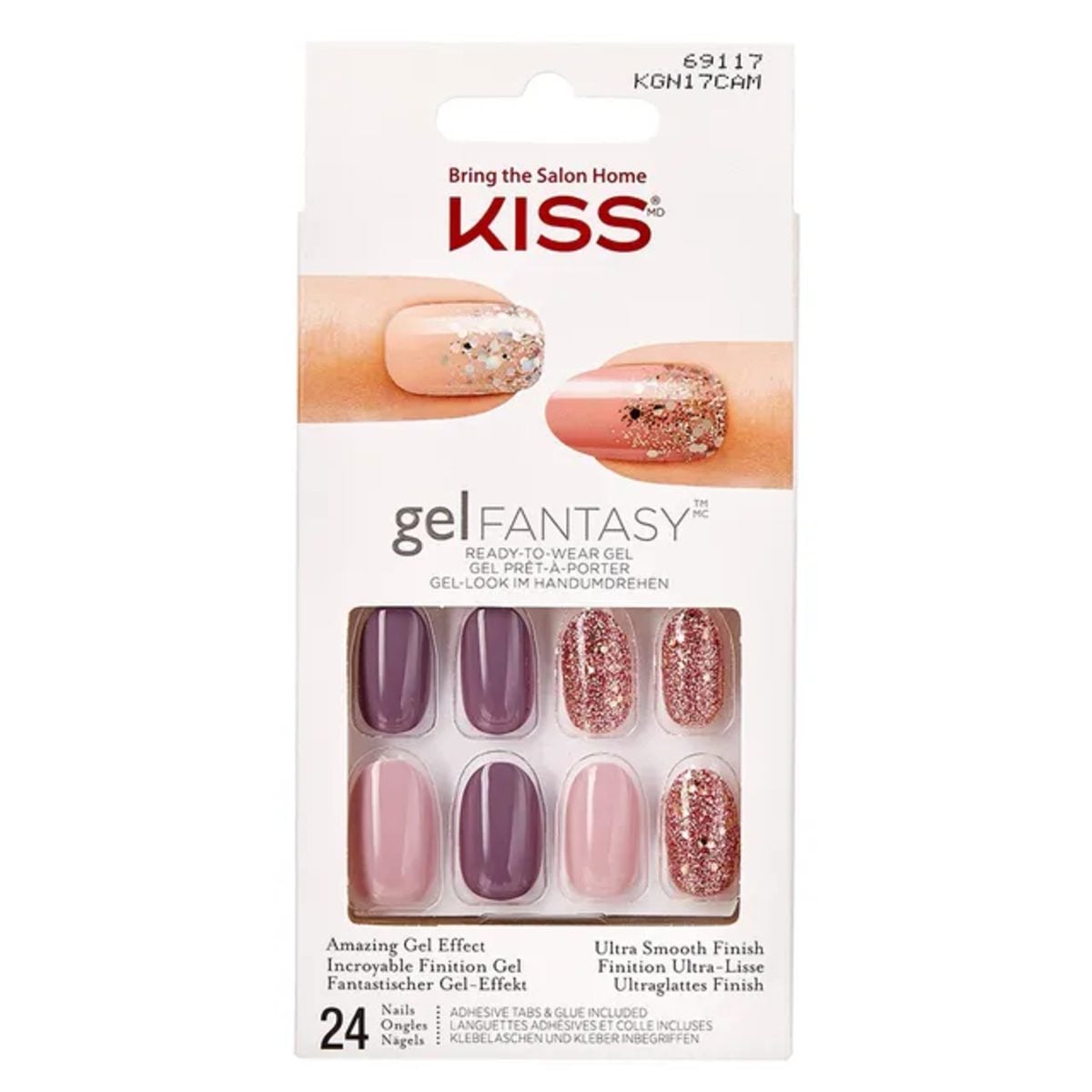 KISS KGN17C - KISS GEL NAILS - WHATEVER COLOR