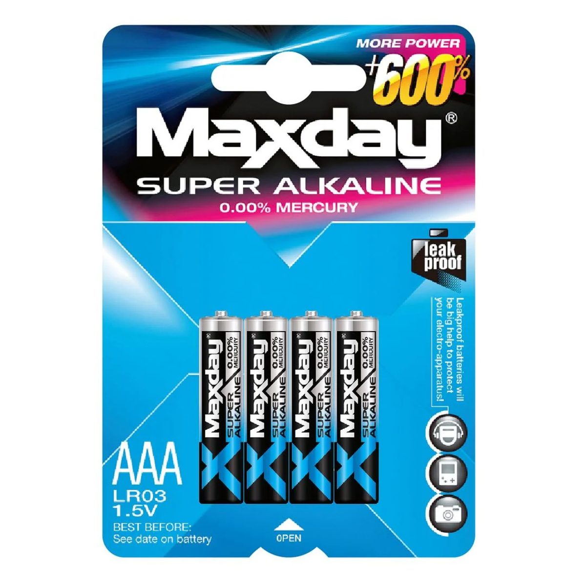 MAXDAY AAA 4PCS
