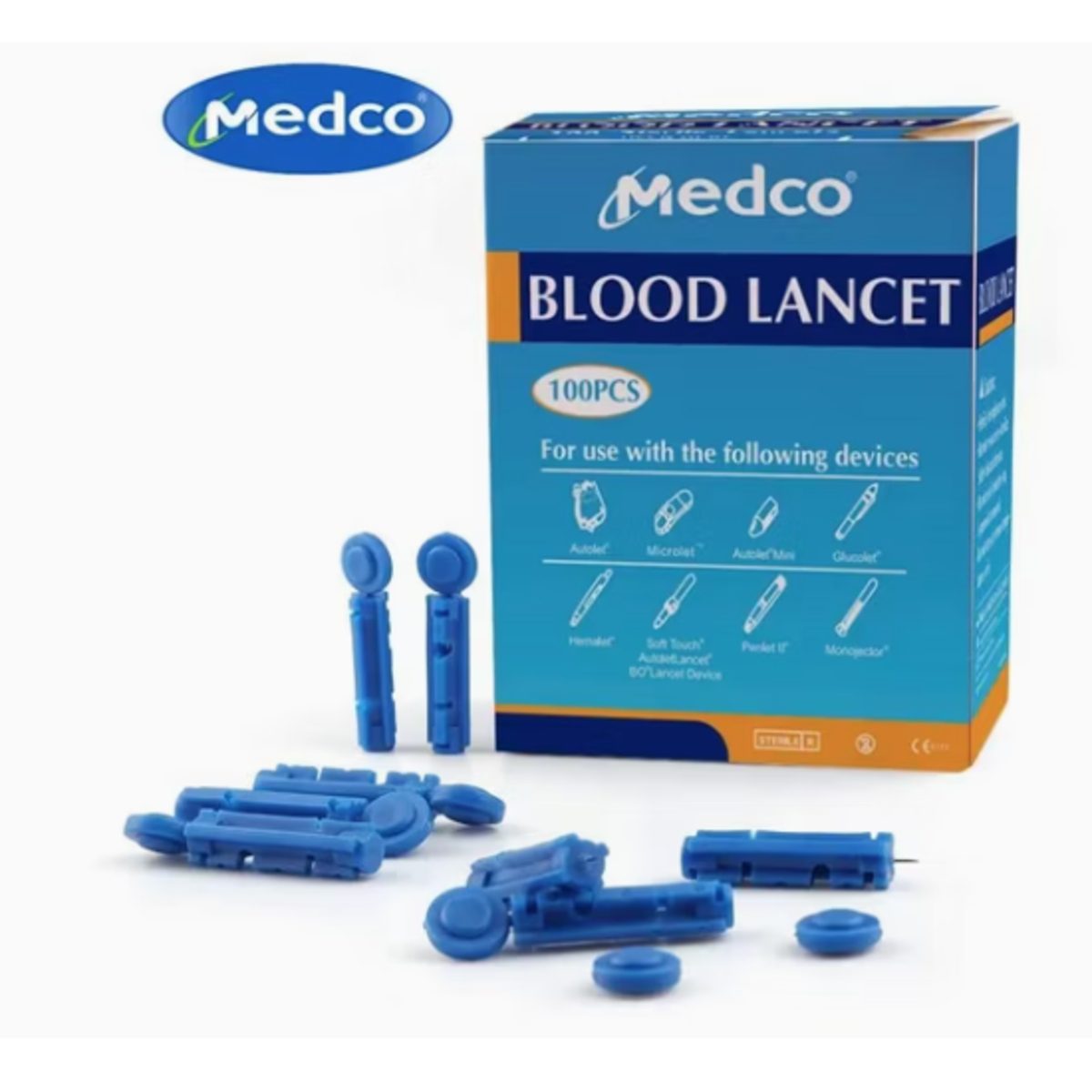 MEDCO BLOOD LANCET 100PCS