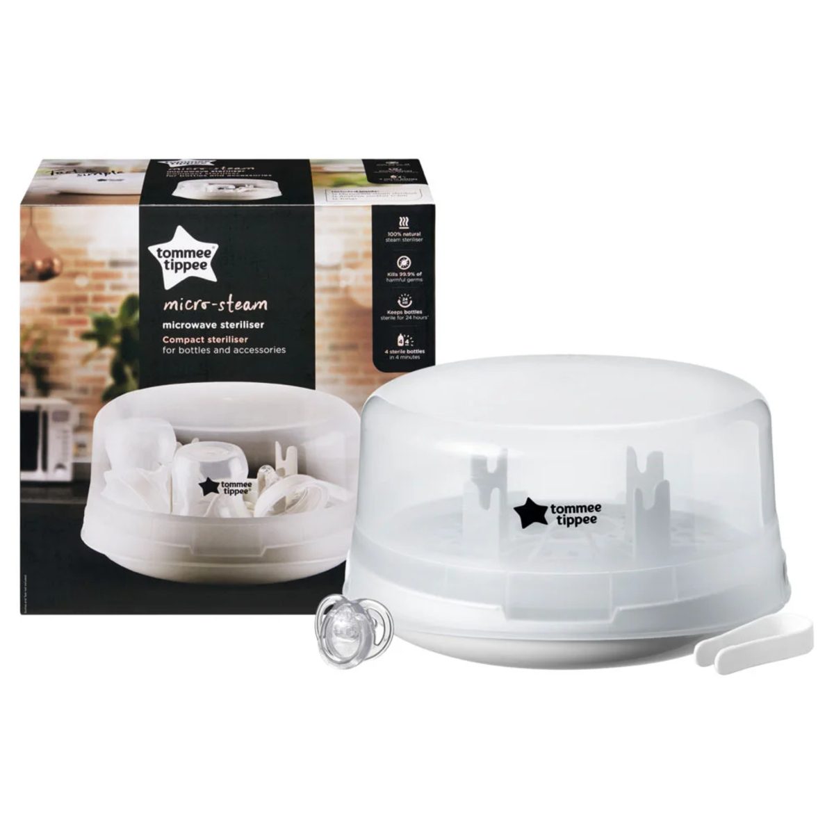 TOMMEE TIPPEE MICROWAVE STEAM STERILISER