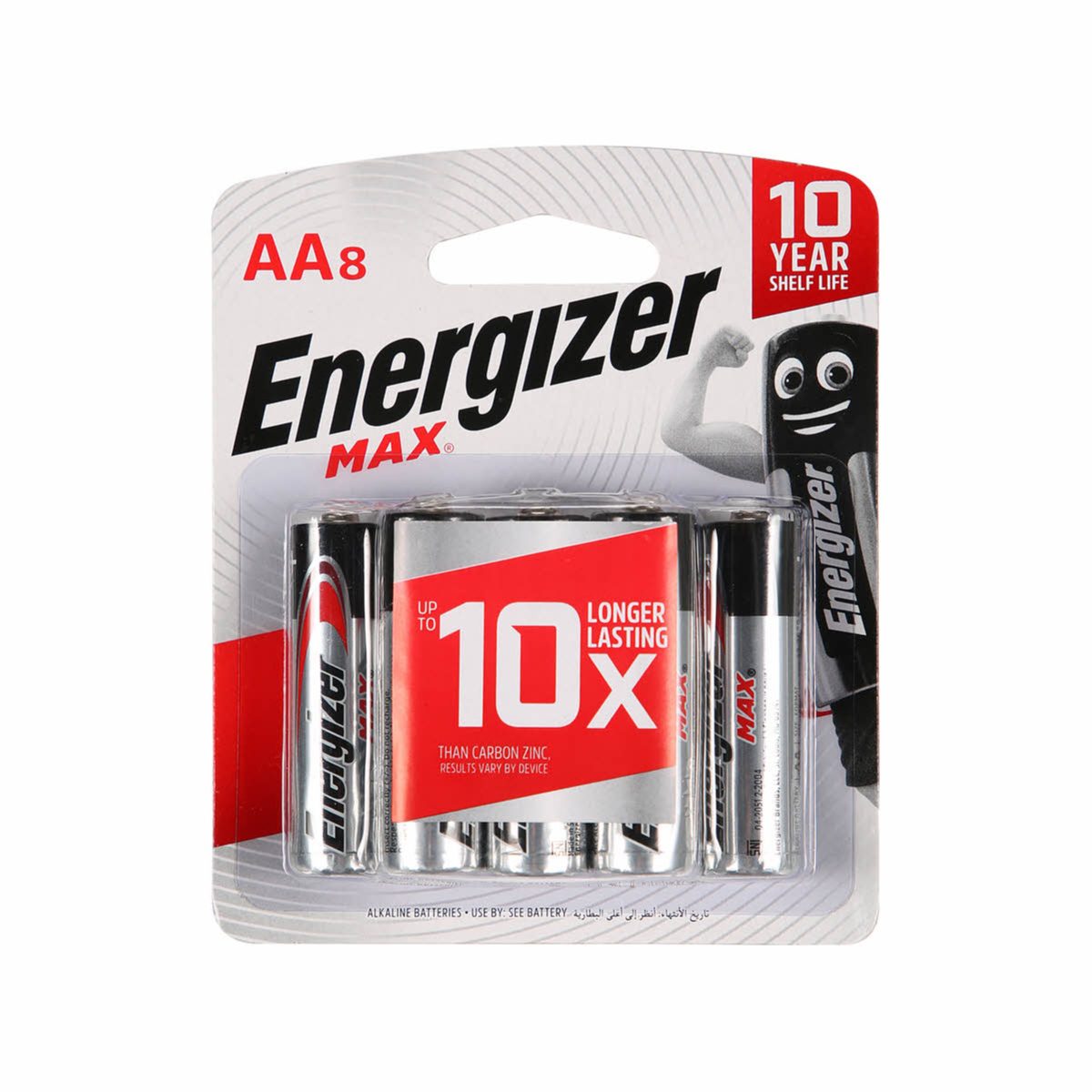 ENERGIZER MAX AA8 10X