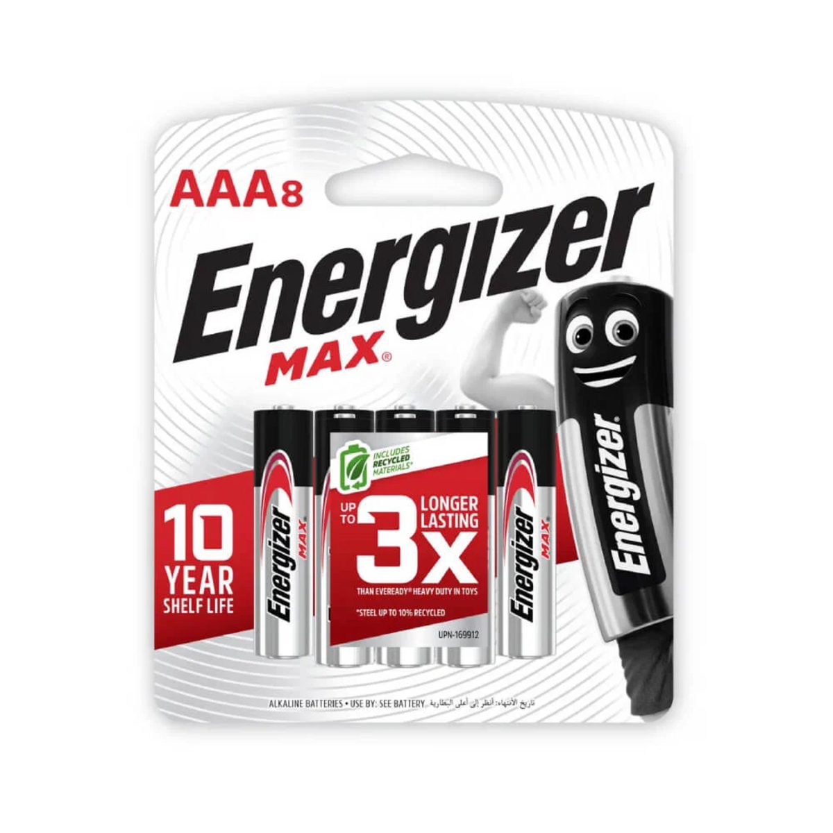 ENERGIZER MAX AA8 3X