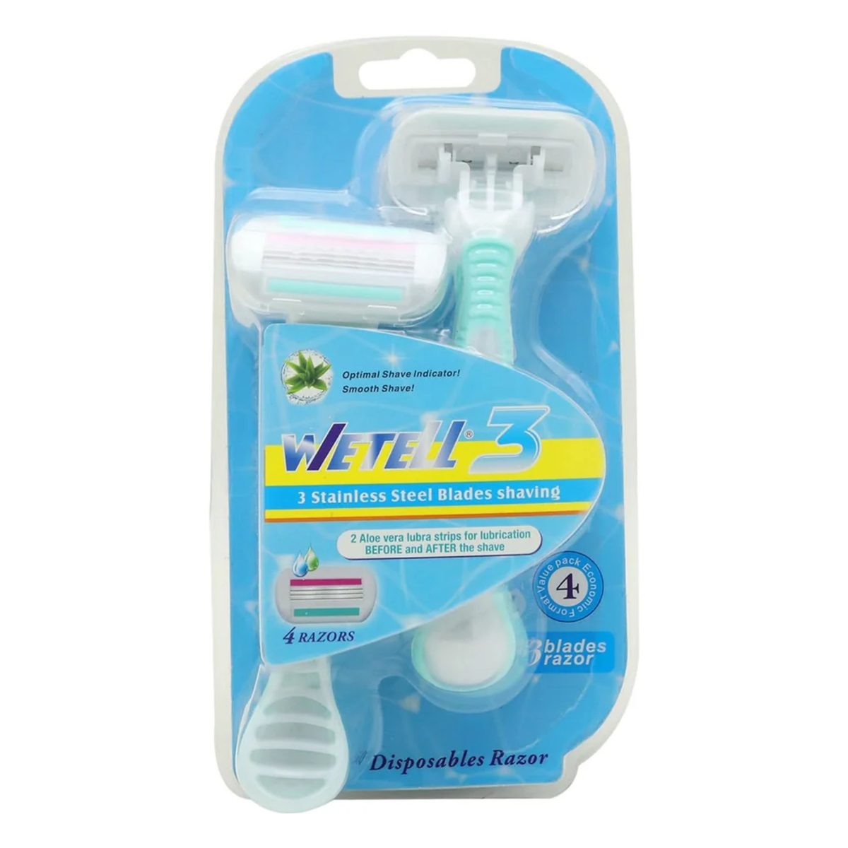 WETELL BLUE ALOVERA 4 PCS