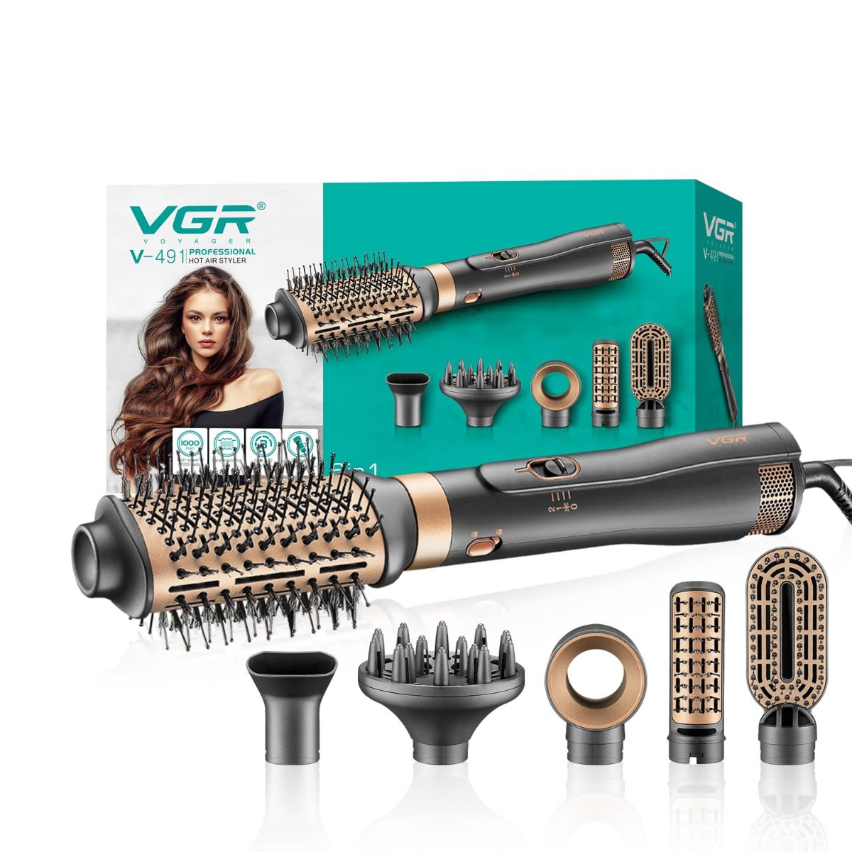 VGR HAIR STYLER V-491 ق/ص