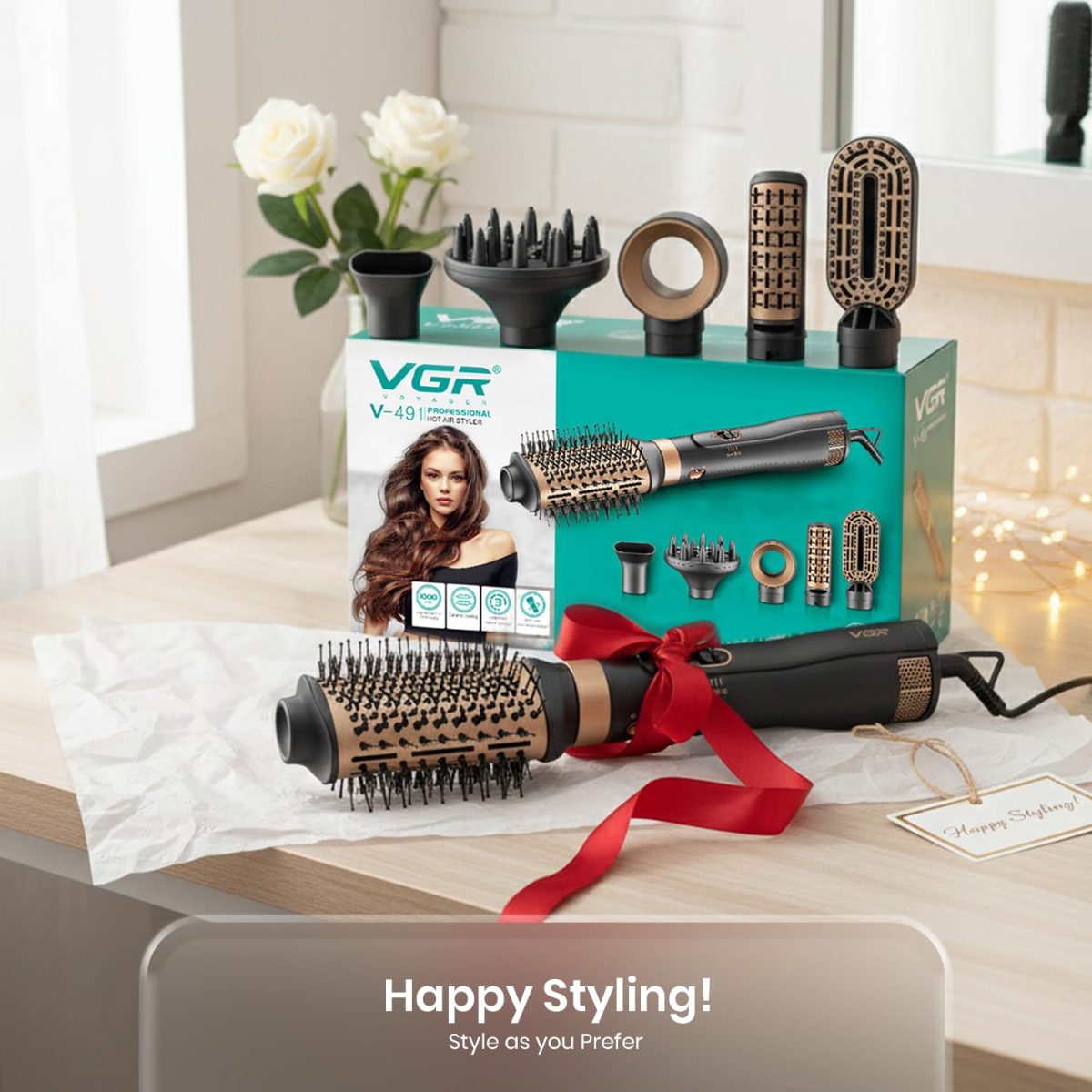 VGR HAIR STYLER V-491 ق/ص