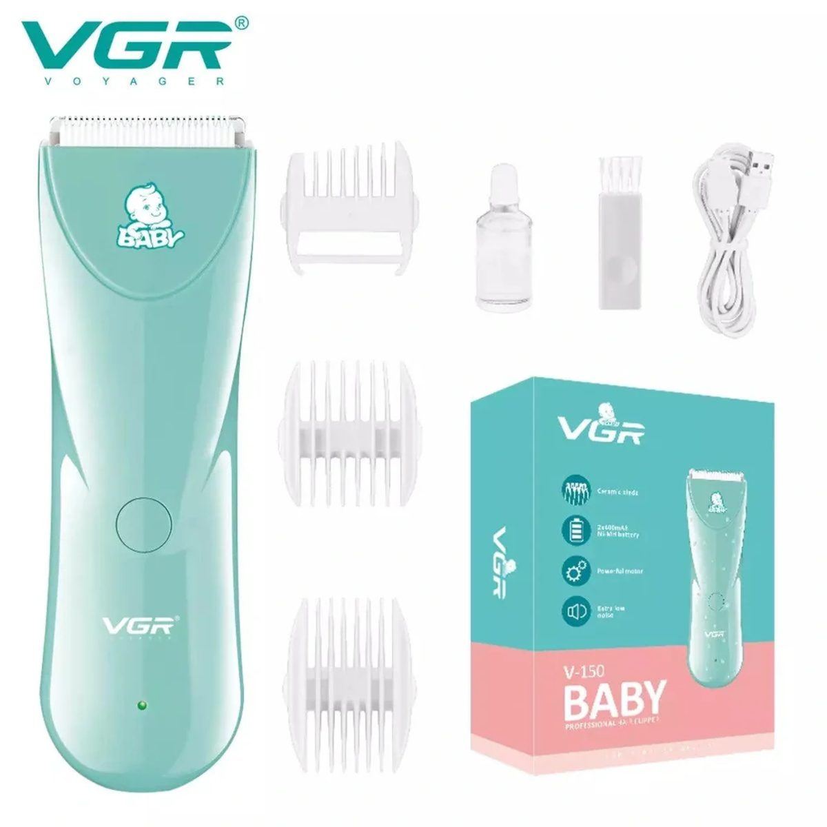 VGR BABY HAIR CLIPPER V-150 ق/ص