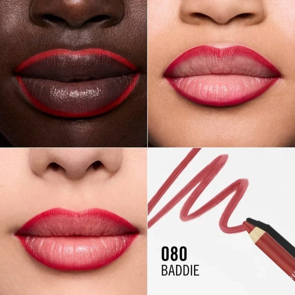 RIMMEL OH MY PLUMP LIPLINER BADDIE 080