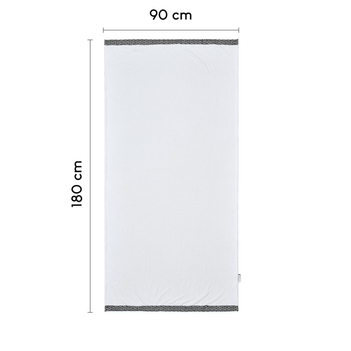 RAGHAD ORGANICS MICROFIBER BODY TOWEL 180*90CM