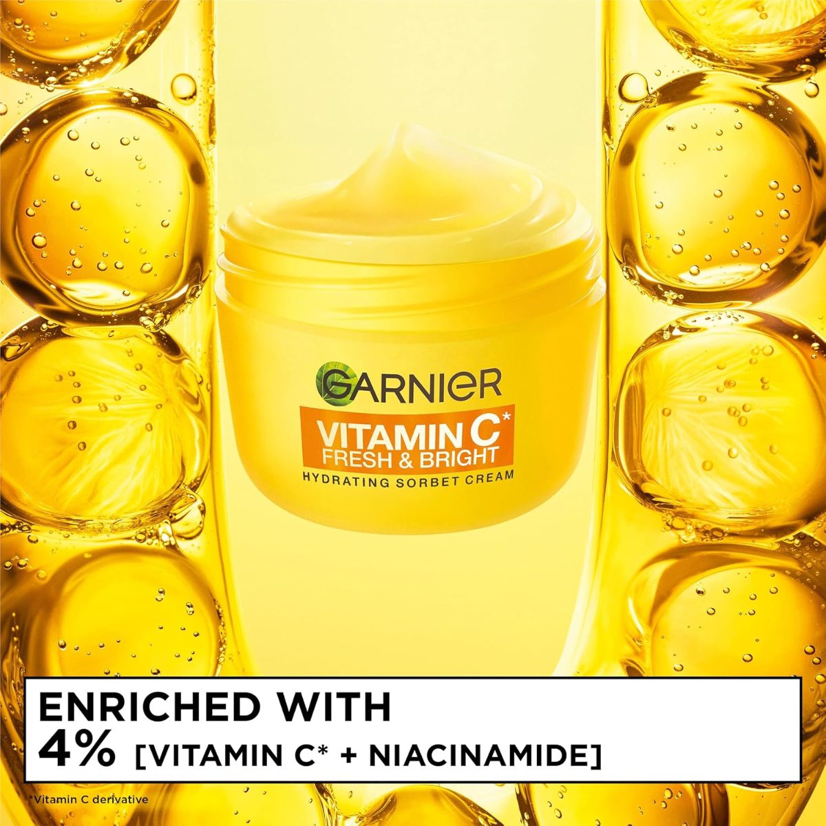 GARNIER VITAMIN C FRESH & BRIGHT CREAM 85ML