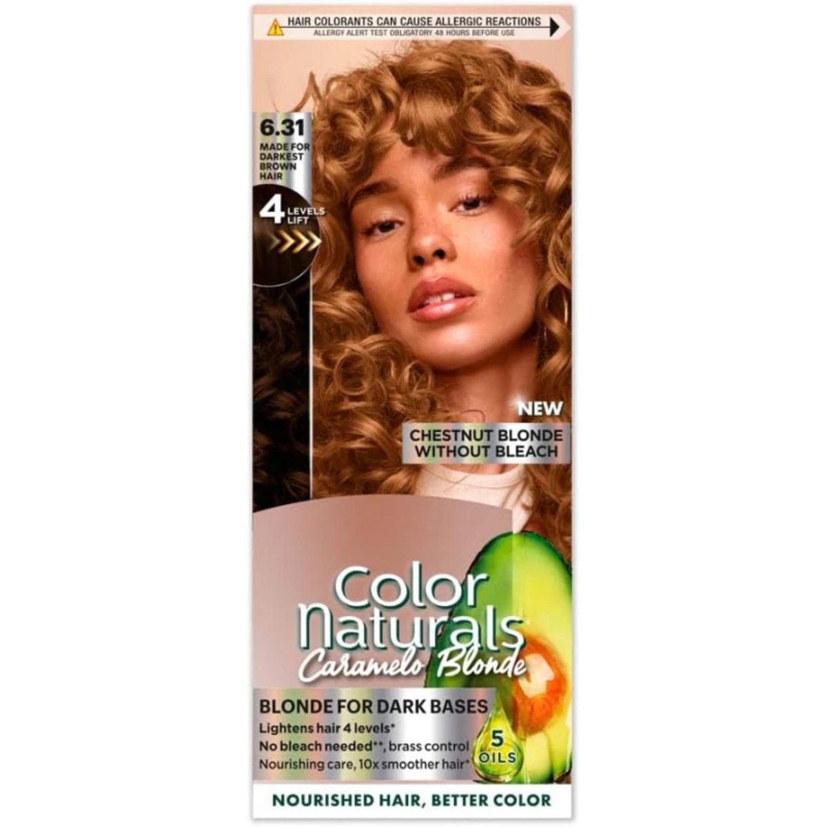 GARNIER COLOR NATURALS CARAMELO BLOND 6.31