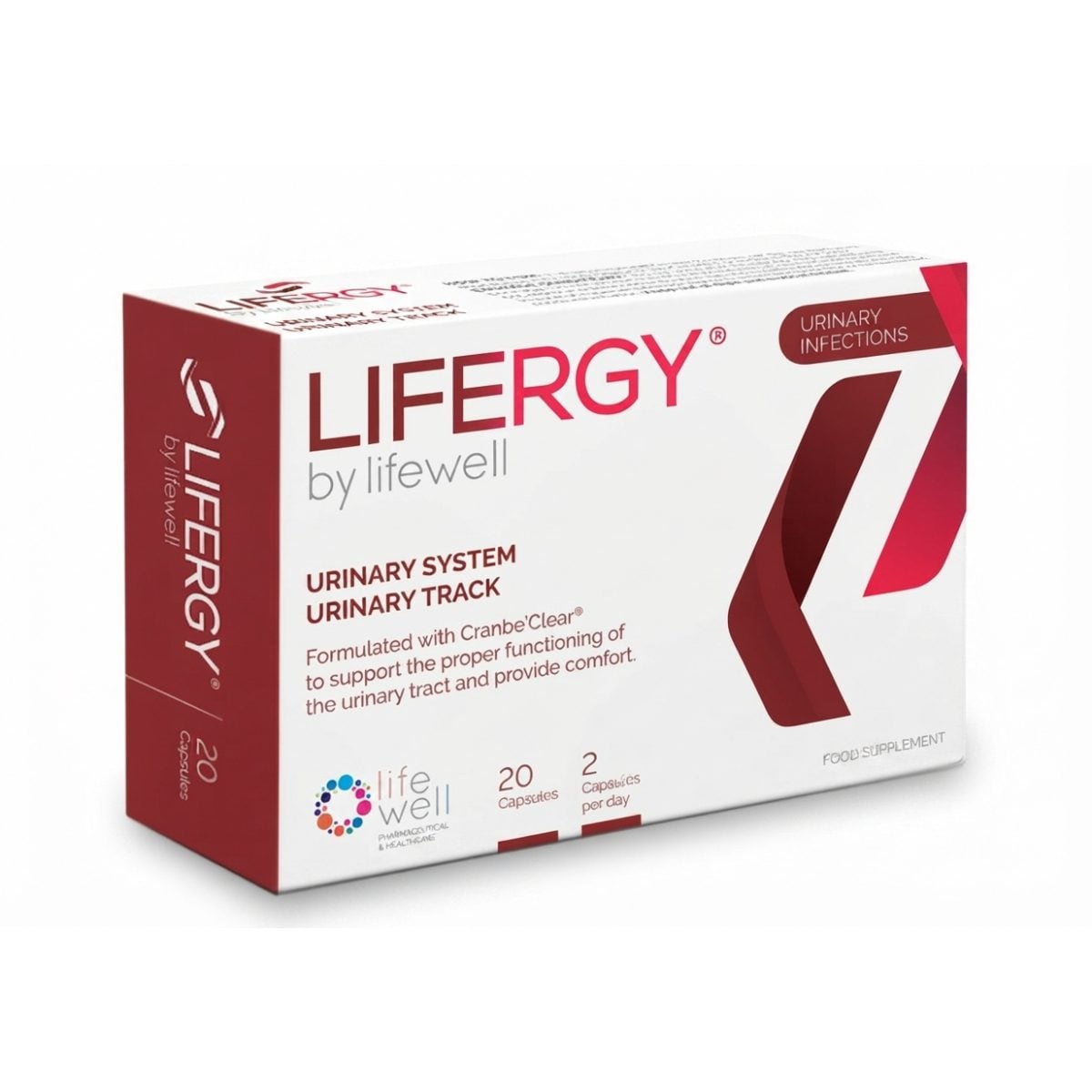 LIFERGY URINART TRACT HEALTH 20CAP