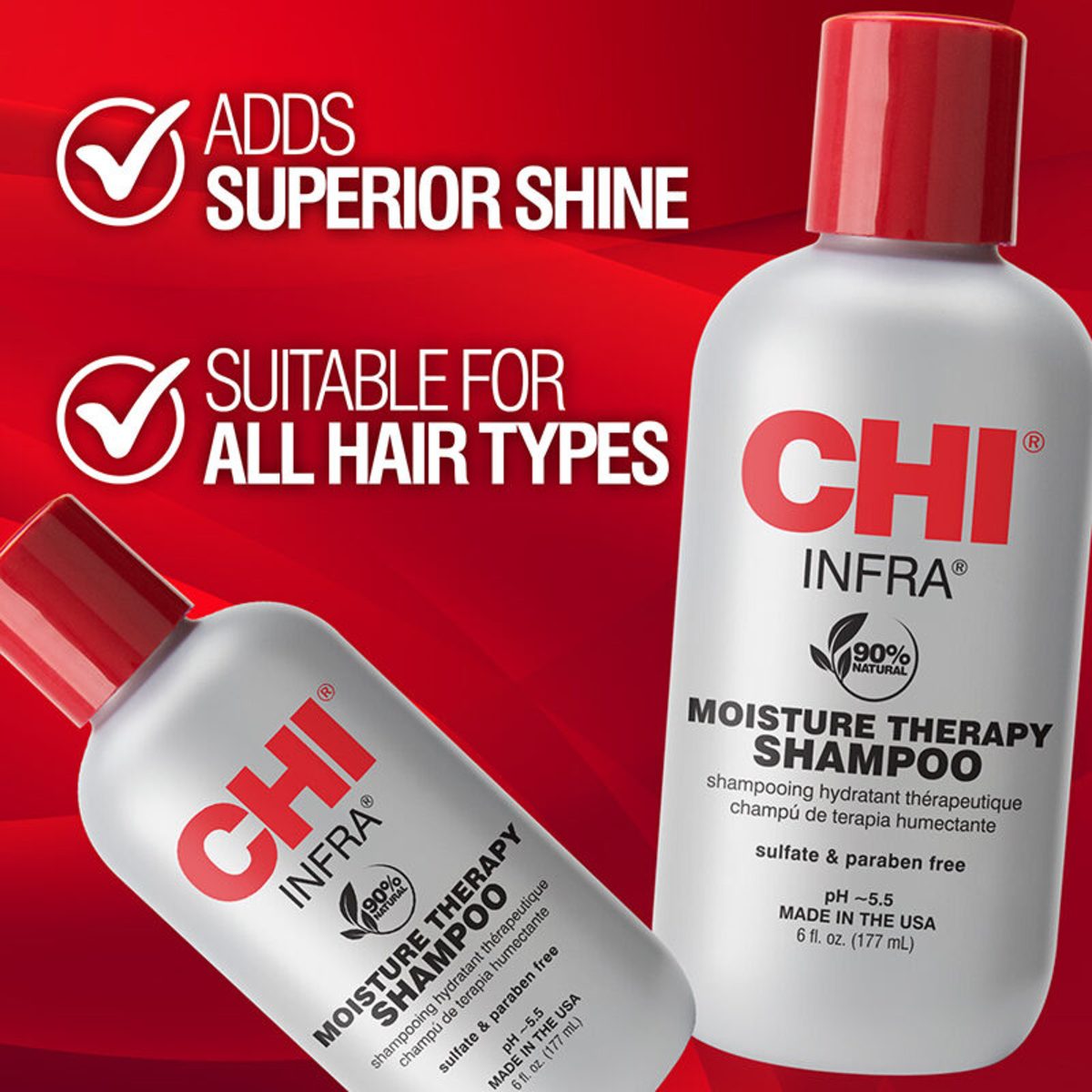 CHI INFRA MOISTURE THERAPY SHAMPOO 177ML