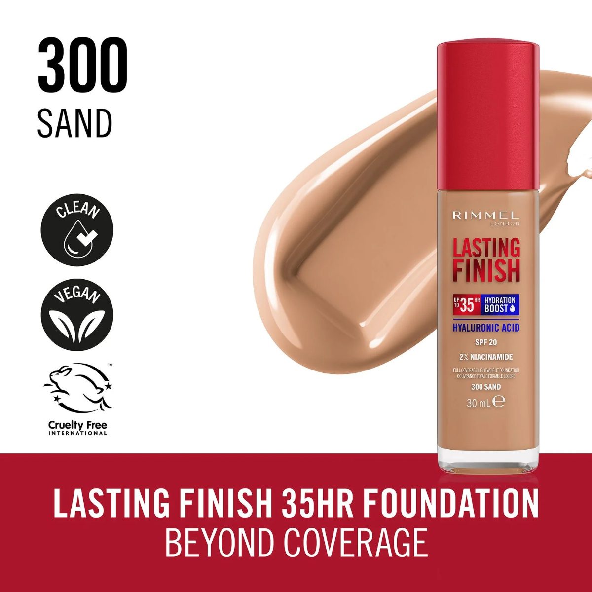 RIMMEL LASTING FINSHING FND SAND 300