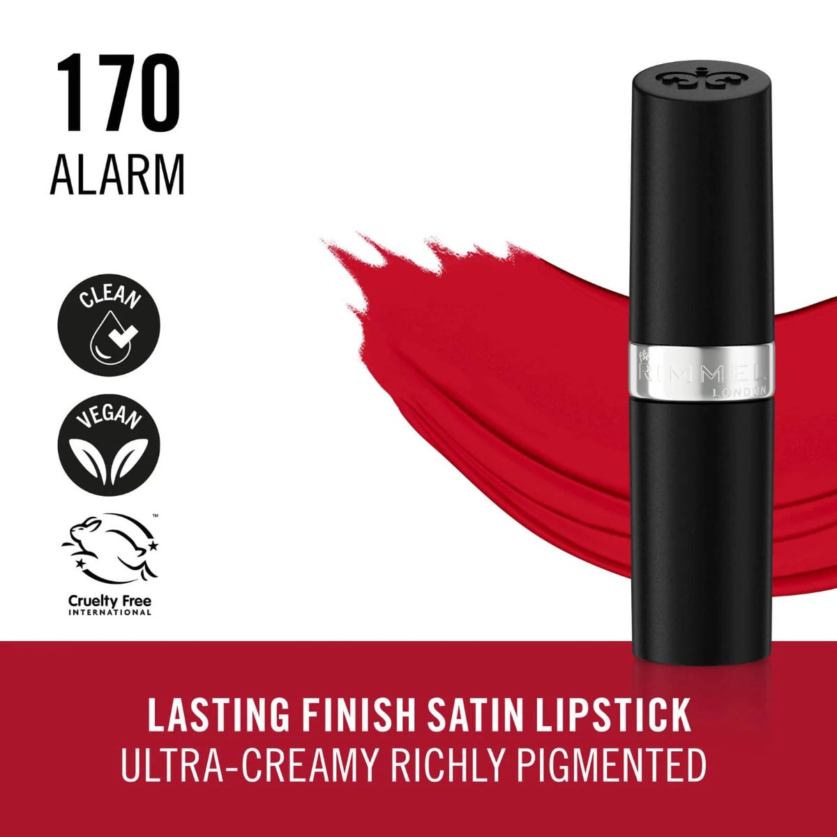 RIMMEL LIPSTICK RG LPK 17 ALARM