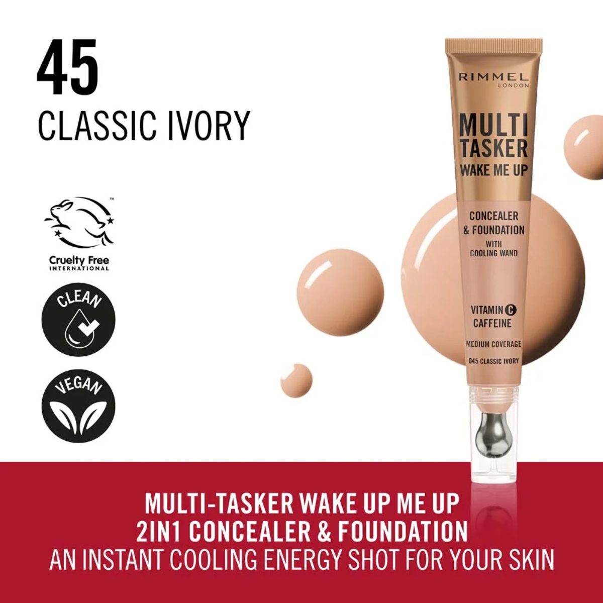 RIMMEL LAST FINISH CNCLFND CLASS IVORY 045