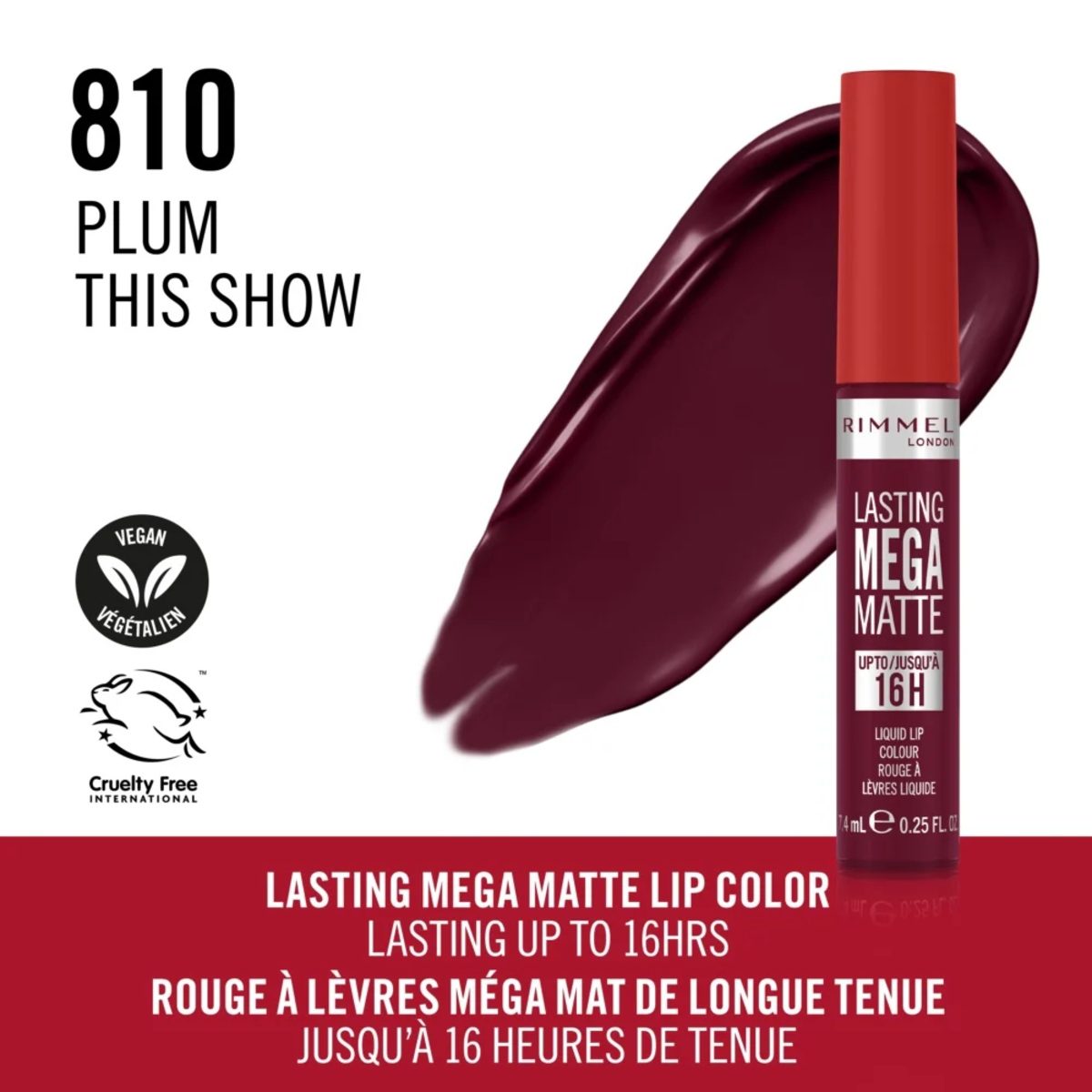 RIMMEL LASTING FIN MM PLMTHSHW 810