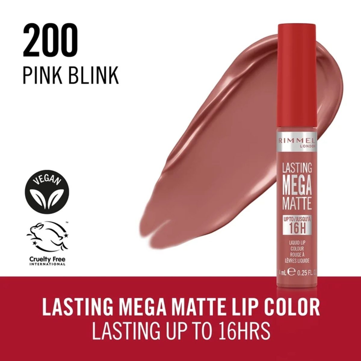 RIMMEL LASTING FIN MM PINK BLNK 200