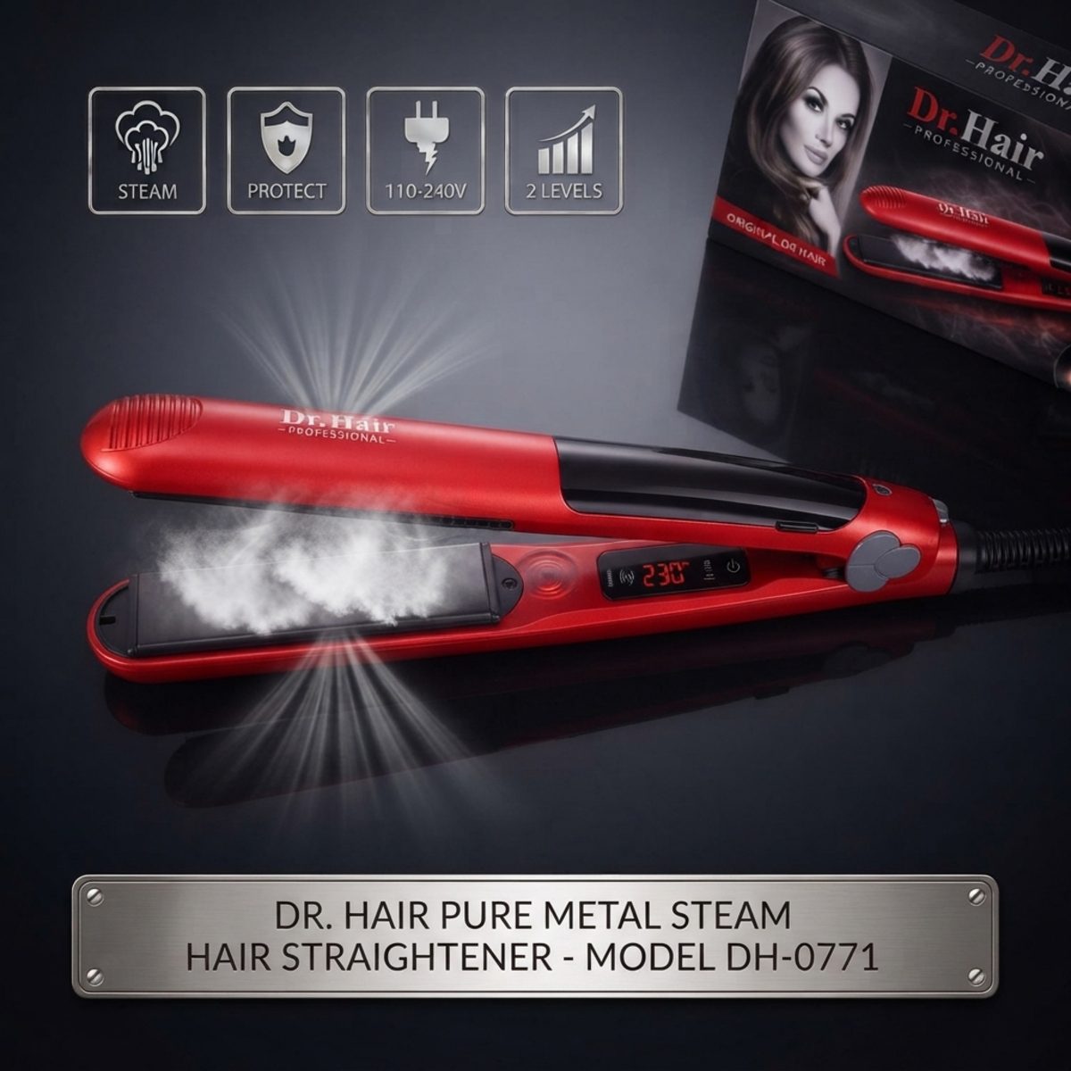 DR.HAIR PURE METAL STEAM 20171
