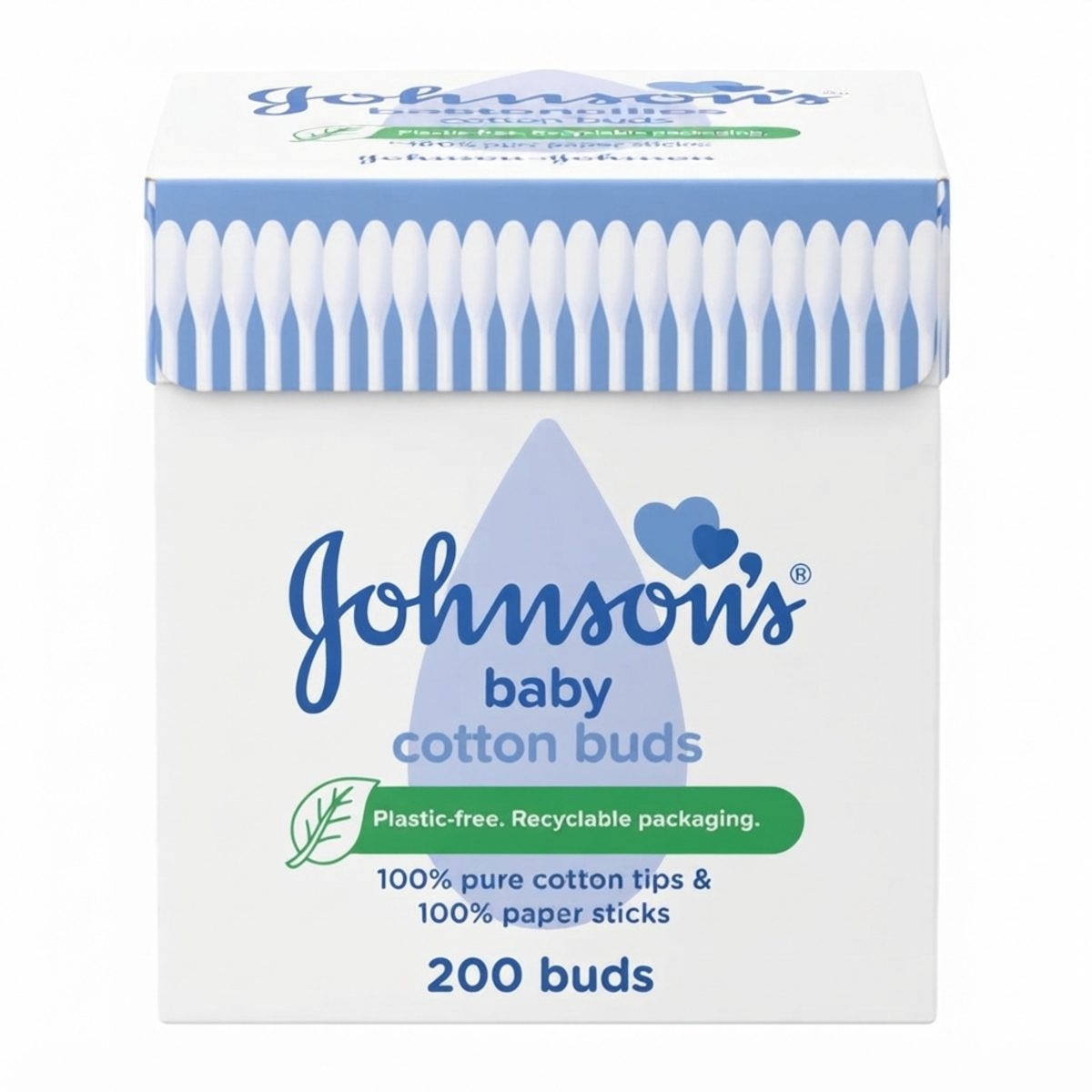 JOHNSONS COTTON BUDS 200 BUDS