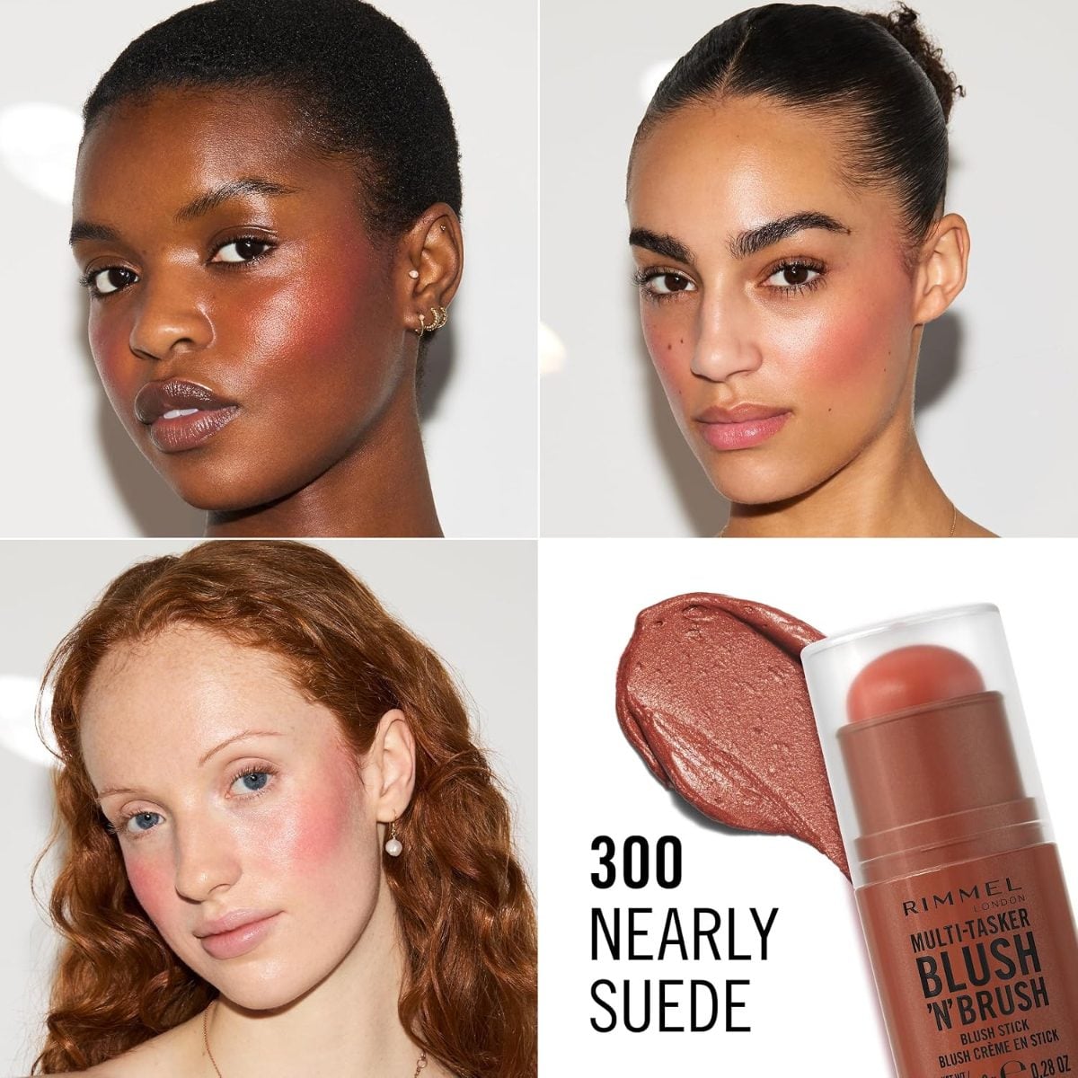 RIMMEL MULTI-TASKER BLUSH -N- BRUSH STICK 300