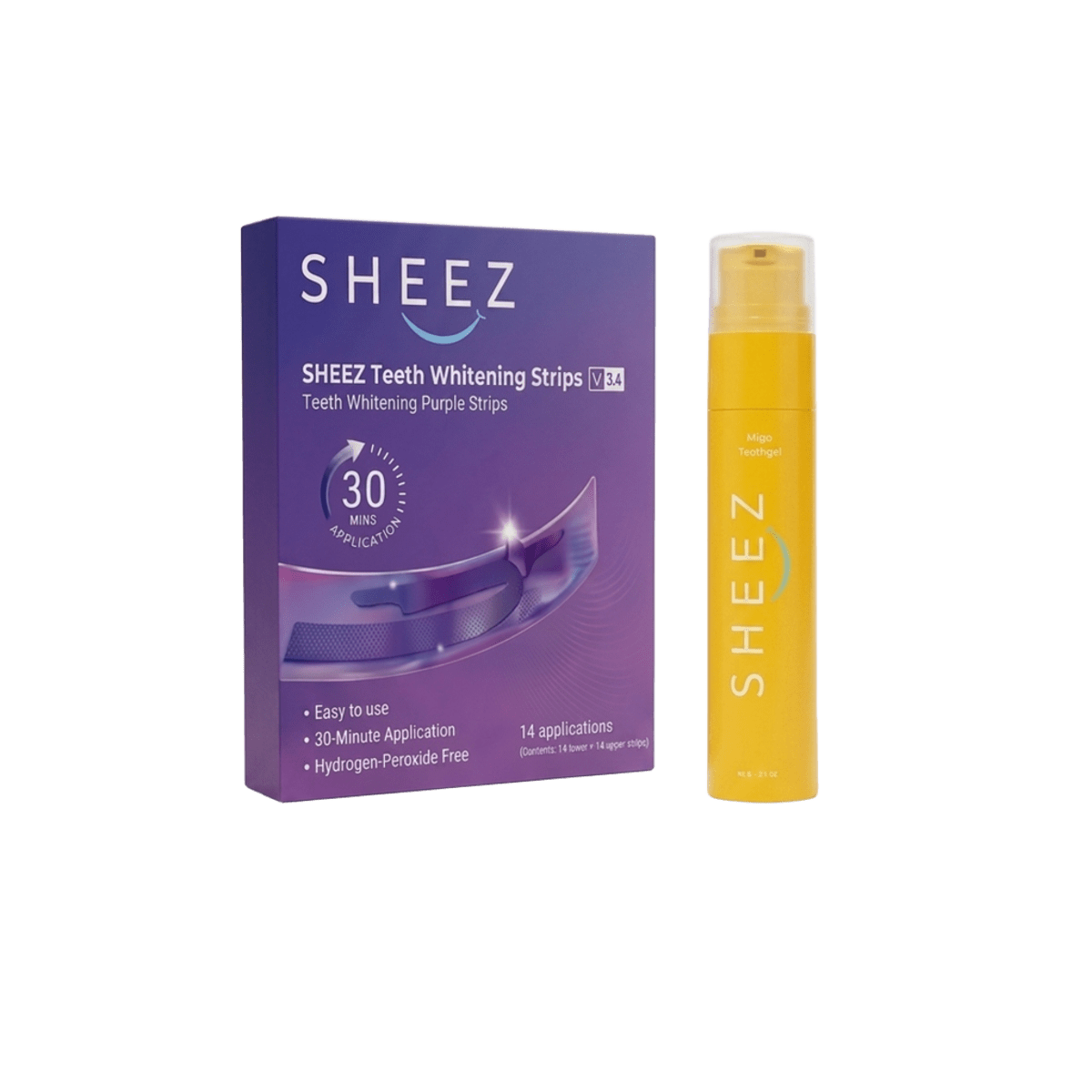 SHEEZ KIT STRIPS + MANGO TOOTHGEL
