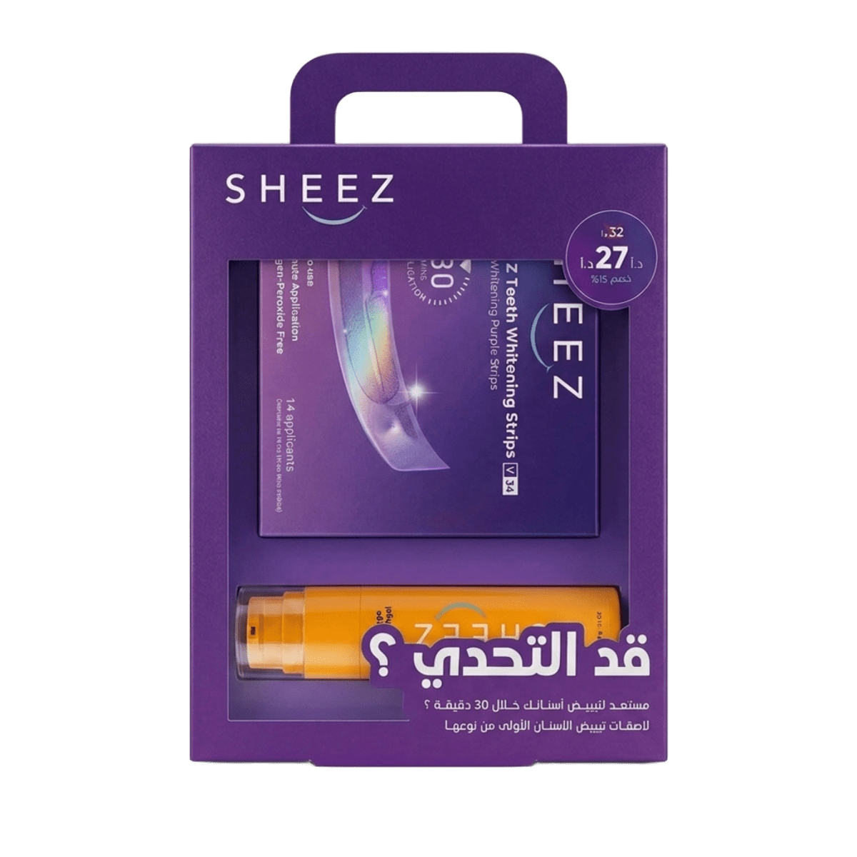 SHEEZ KIT STRIPS + MANGO TOOTHGEL