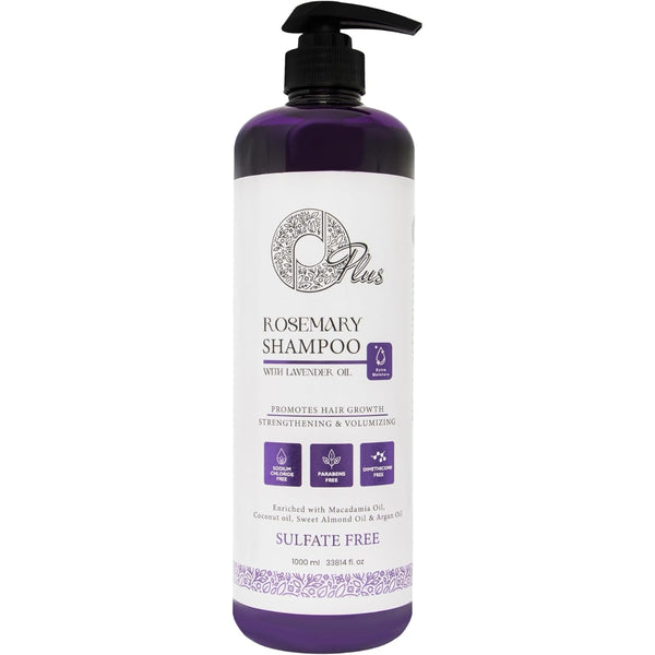 O PLUS ROSEMARY SHAMPOO WITH LAVENDER OIL 1000ML
