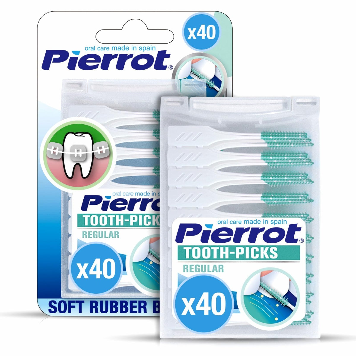 PIERROT REGULAR TOOTH-PICKS 40PCS