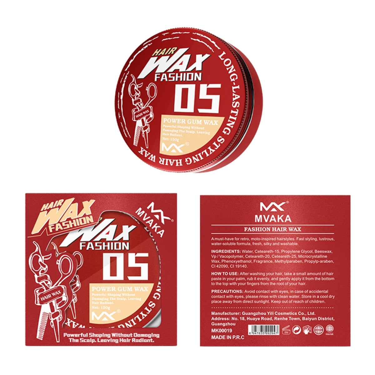 HAIR WAX FASHION 05 150G
