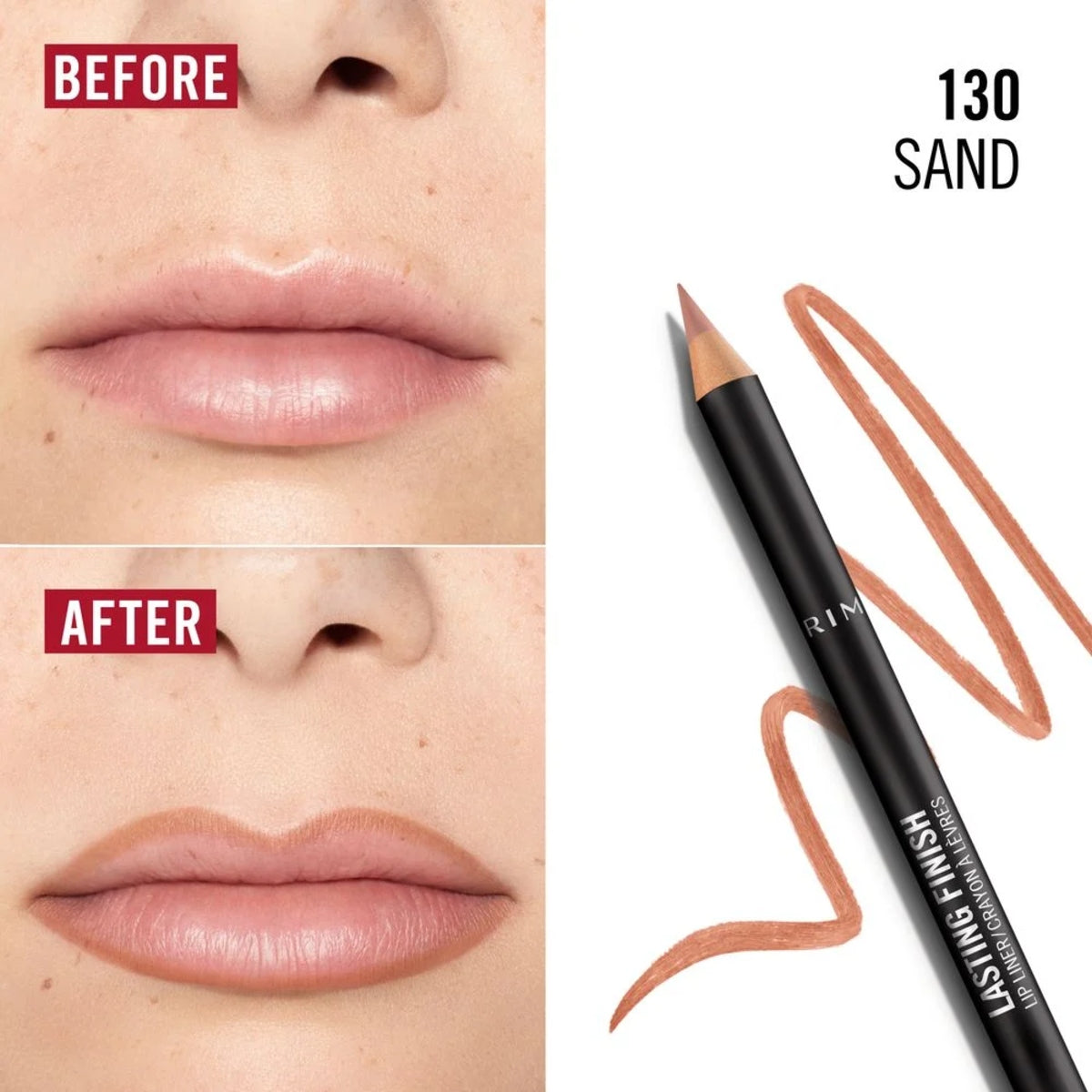 RIMMEL LAST FINISH LIP LINER 130 SAND