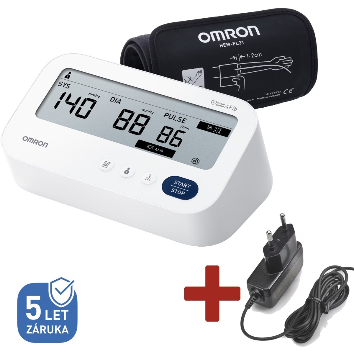 OMRON BLOOD PRESSURE MONITOR M3 COMFORT