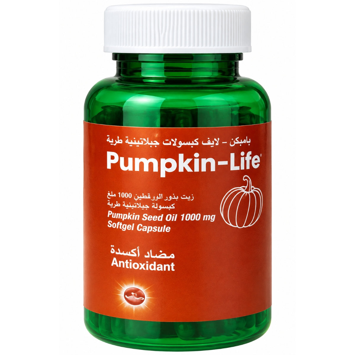 PUMPKIN-LIFE 1000MG 60SOFTGELS