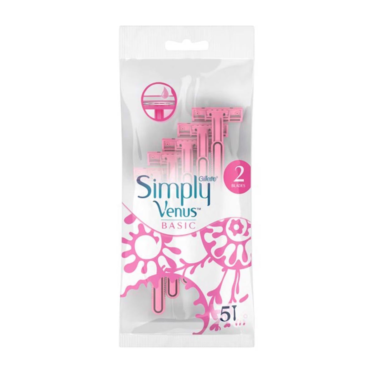 GILLETTE SIMPLY VENUS BASIC 2 BLADES