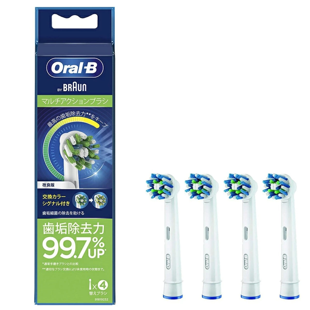 ORAL-B X4 رؤوس فرشاه