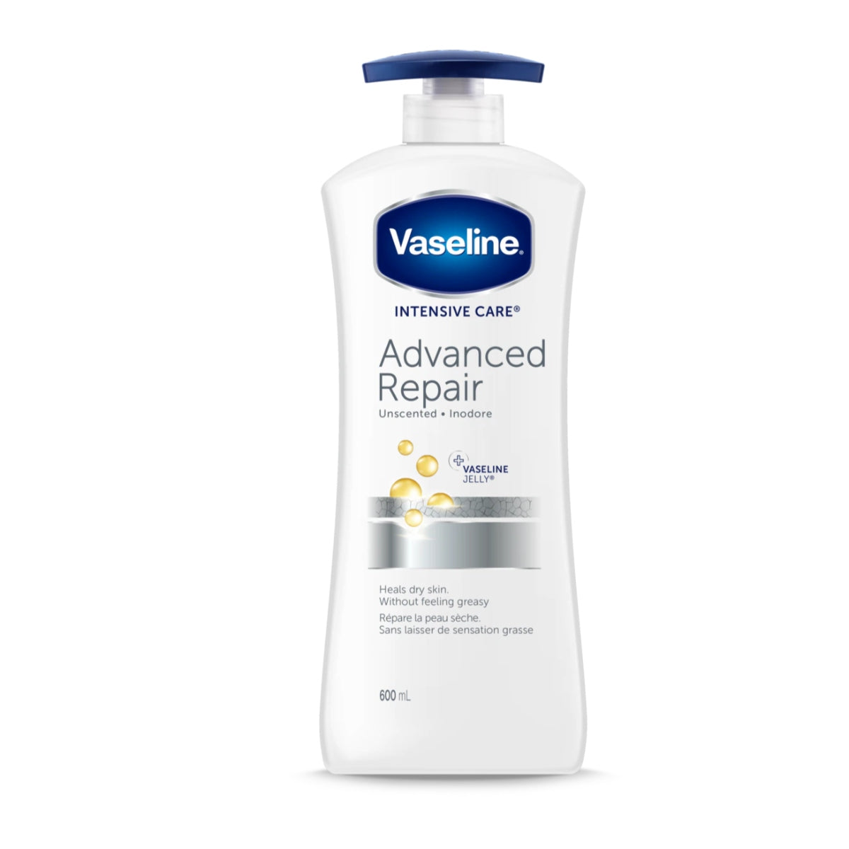 VASELINE ADVANCED VEPAIR LIGHTLY SCENTED 600ML