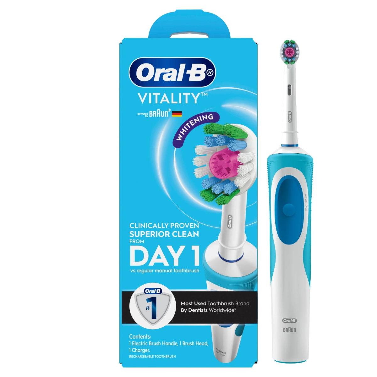 ORAL-B VITALITY WHITENING فرشاة اسنان كهرباء