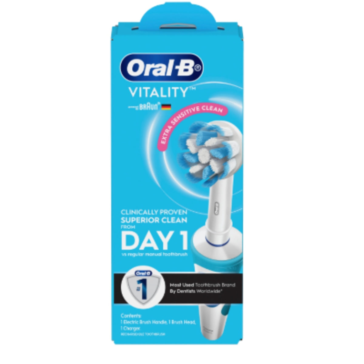 ORAL-B EXTRA SENSITIVE CLEAN فرشاه اسنان كهرباء
