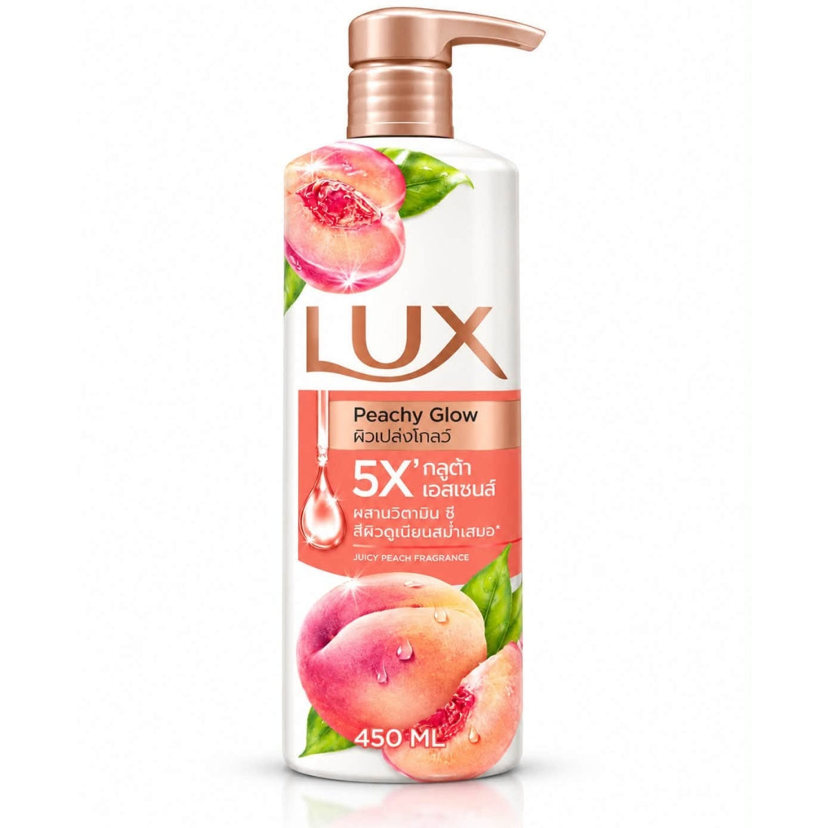 LUX PEACHY GLOW 450 ML