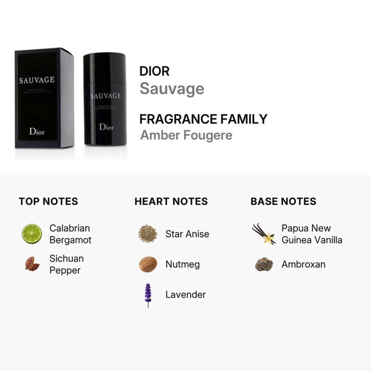 SAUVAGE DEODORANT STICK