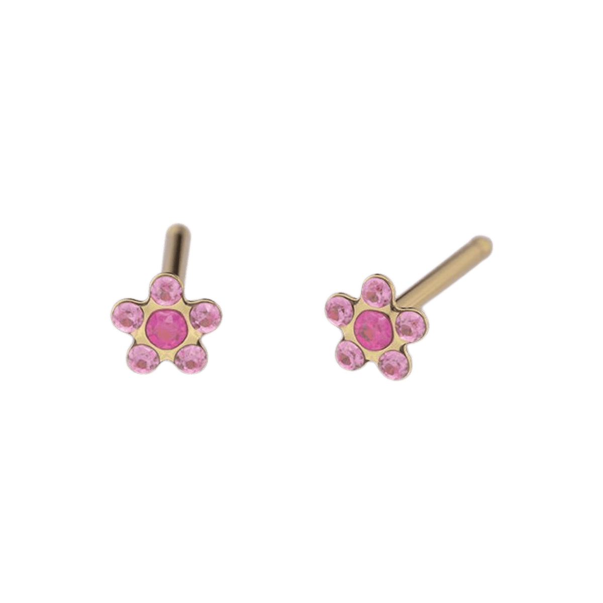 BABY EAR PIERCING KIT LIGHT ROSE FUCHSIA