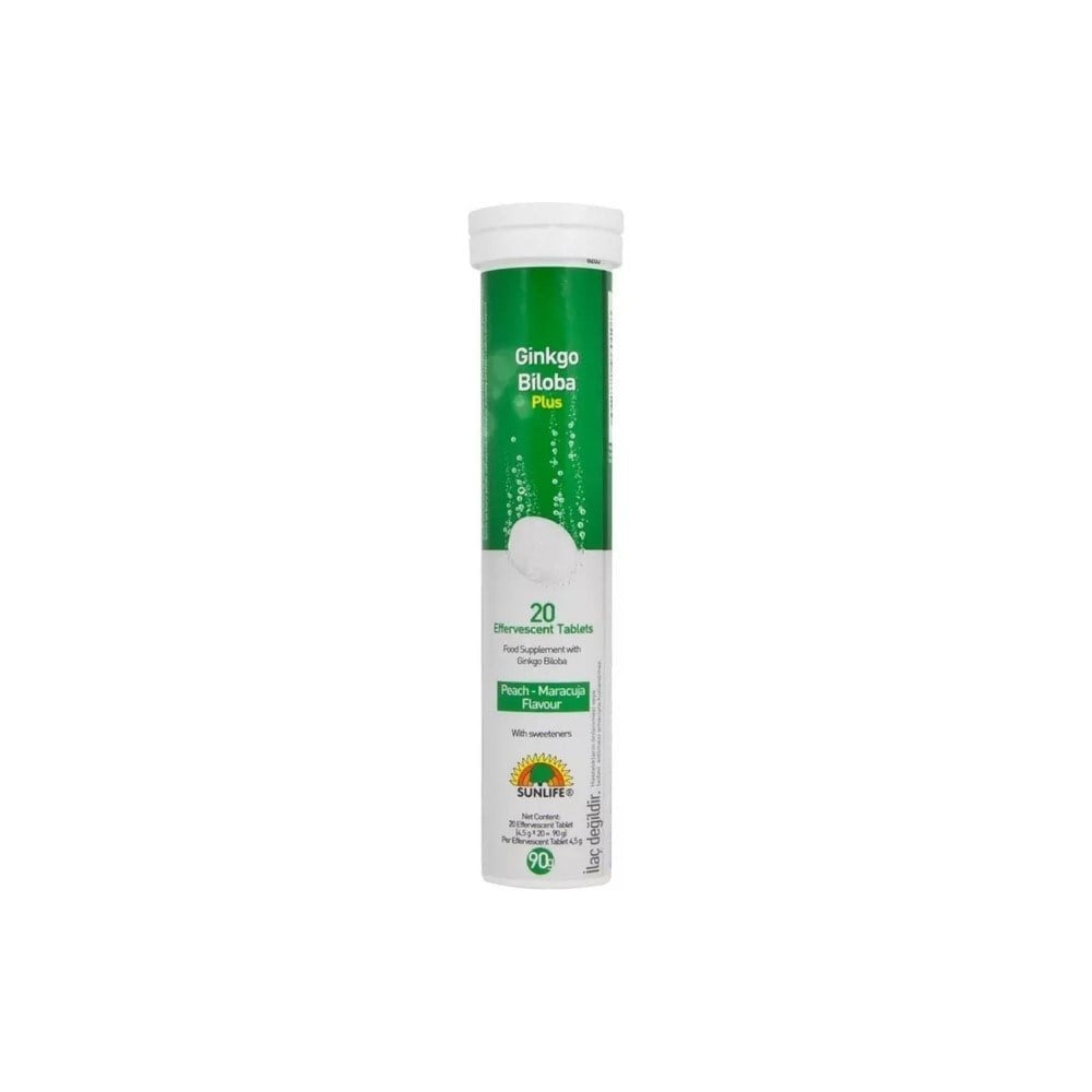 SUNLIFE GINKGO BILOBA PLUS 20 EFF.TAB