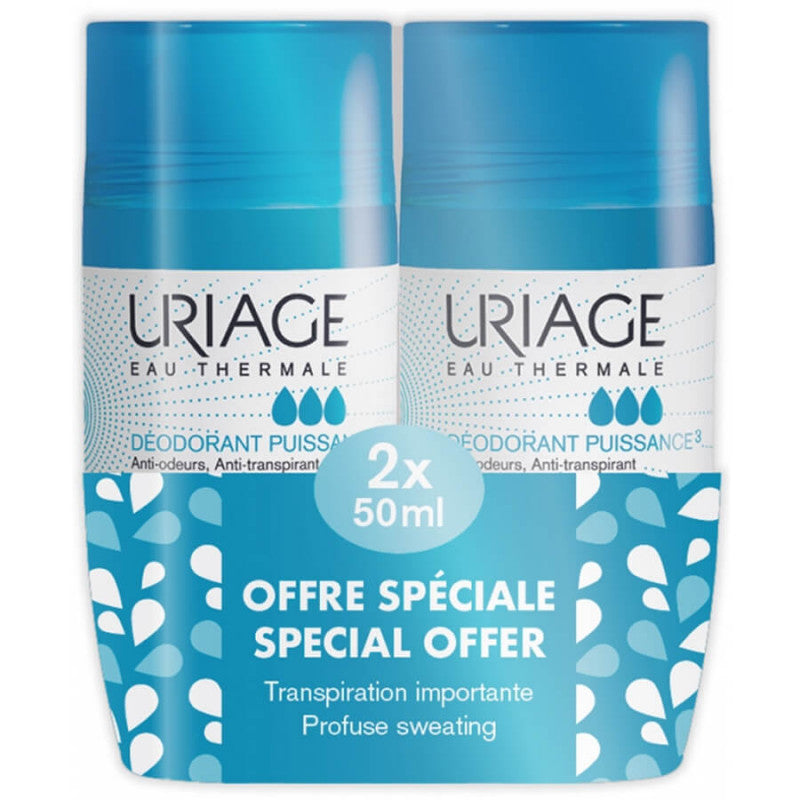 URIAGE DEODORANT ROLL ON OFFER 1+1 2*50ML