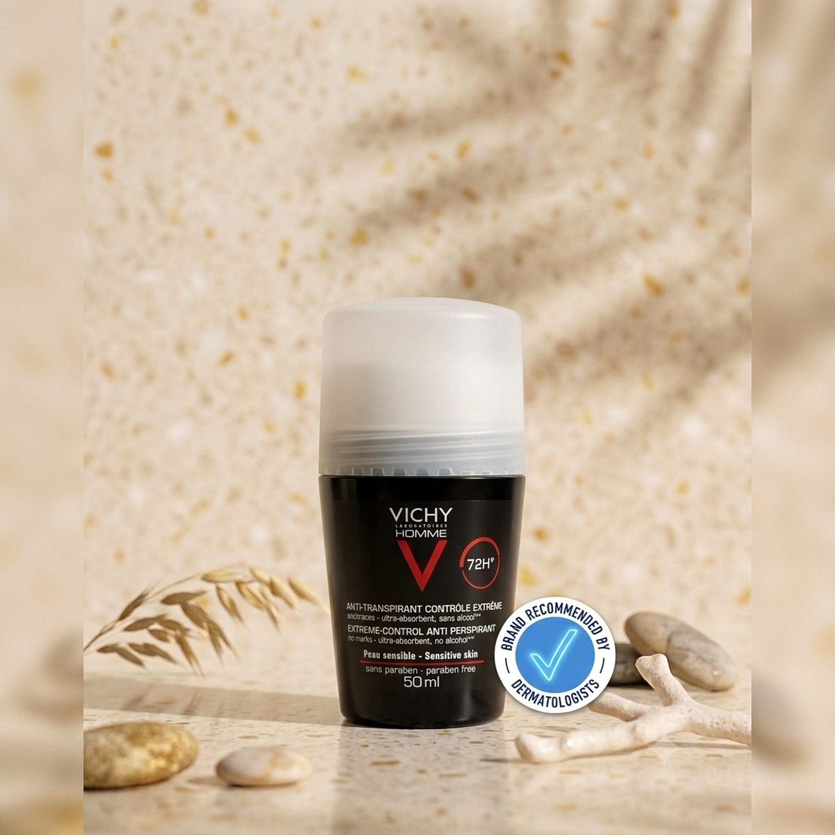 VICHY DEO ANTI TRANSPIRANT 72H ROLL ON 50ML